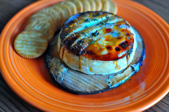 Mike Vrobel's Grilled Brie