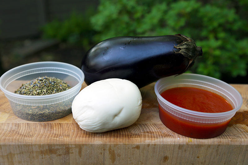 Eggplant And Mozzarella Bites