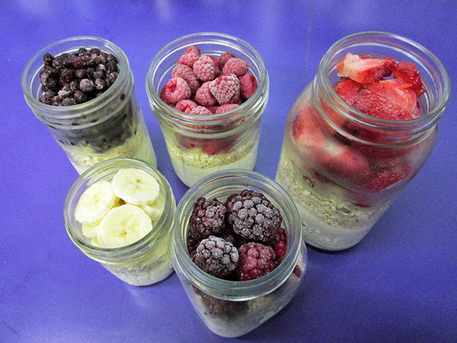 Gift Idea #3 - Overnight Oatmeal with Greek-style Yogurt