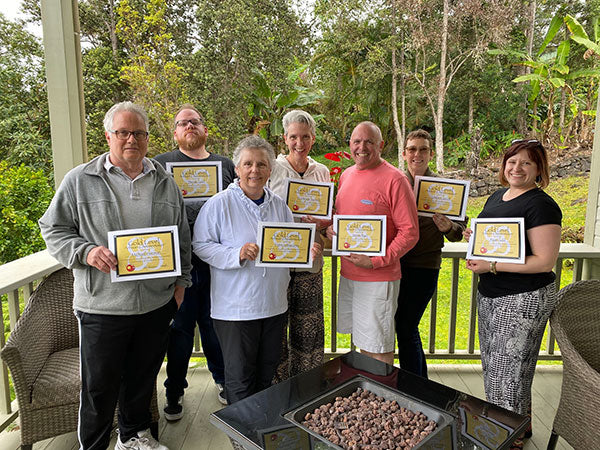 Group photo from cheese making retreat