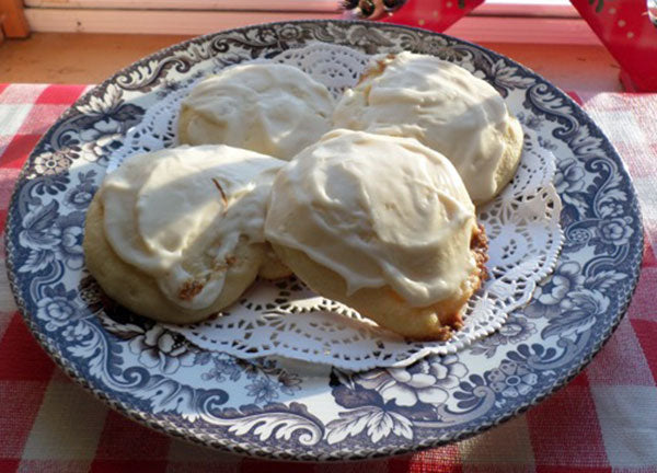 Iced Ricotta Cookies