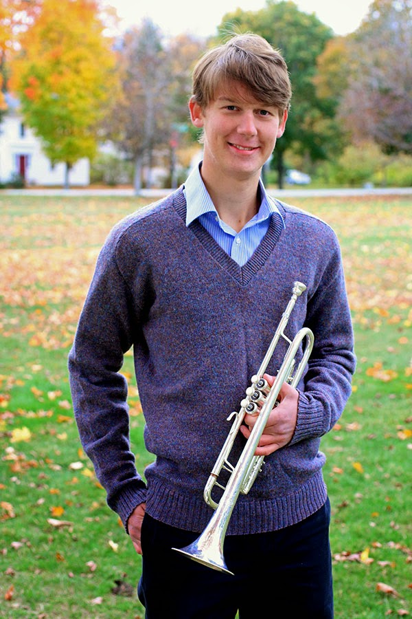 Ethan Rambacher (17) in Littleton, Massachusetts