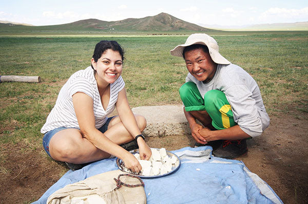 Making Cheese with Nomads in Mongolia