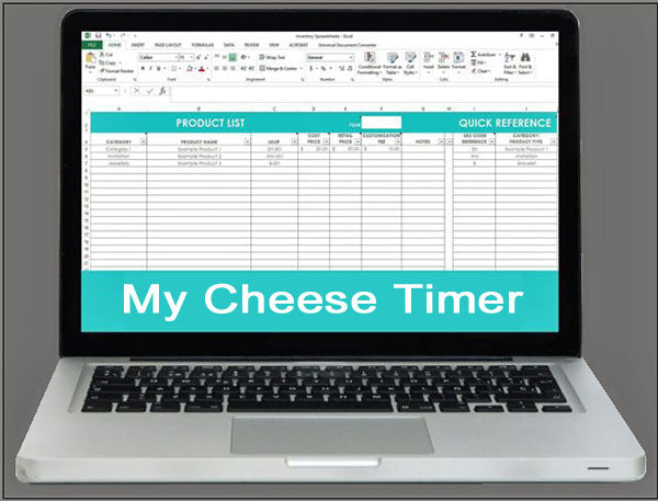 A Special Time-Keeping Spreadsheet for Making Cheese