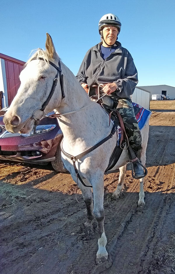 woman on horse