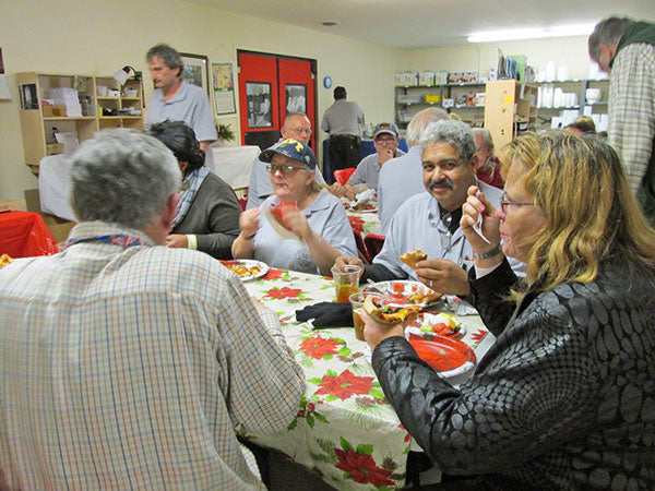 Our Holiday Party with the Veterans